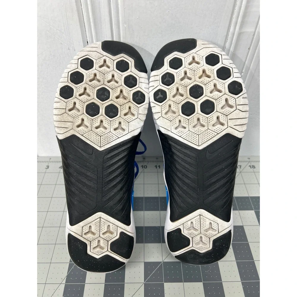 Nike Free Metcon Training Shoes‎ Mens 7.5 Blue White Black Sneakers Gym Workout